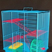 Клетка для грызунов 4х этажная Lusy Hamster (комплект)